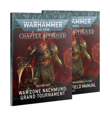 Warhammer 40K: Chapter Approved - War Zone Nachmund Grand Tournament Mission Pack and Munitorum Field Manual 2022 (ONLINE ORDER ONLY)