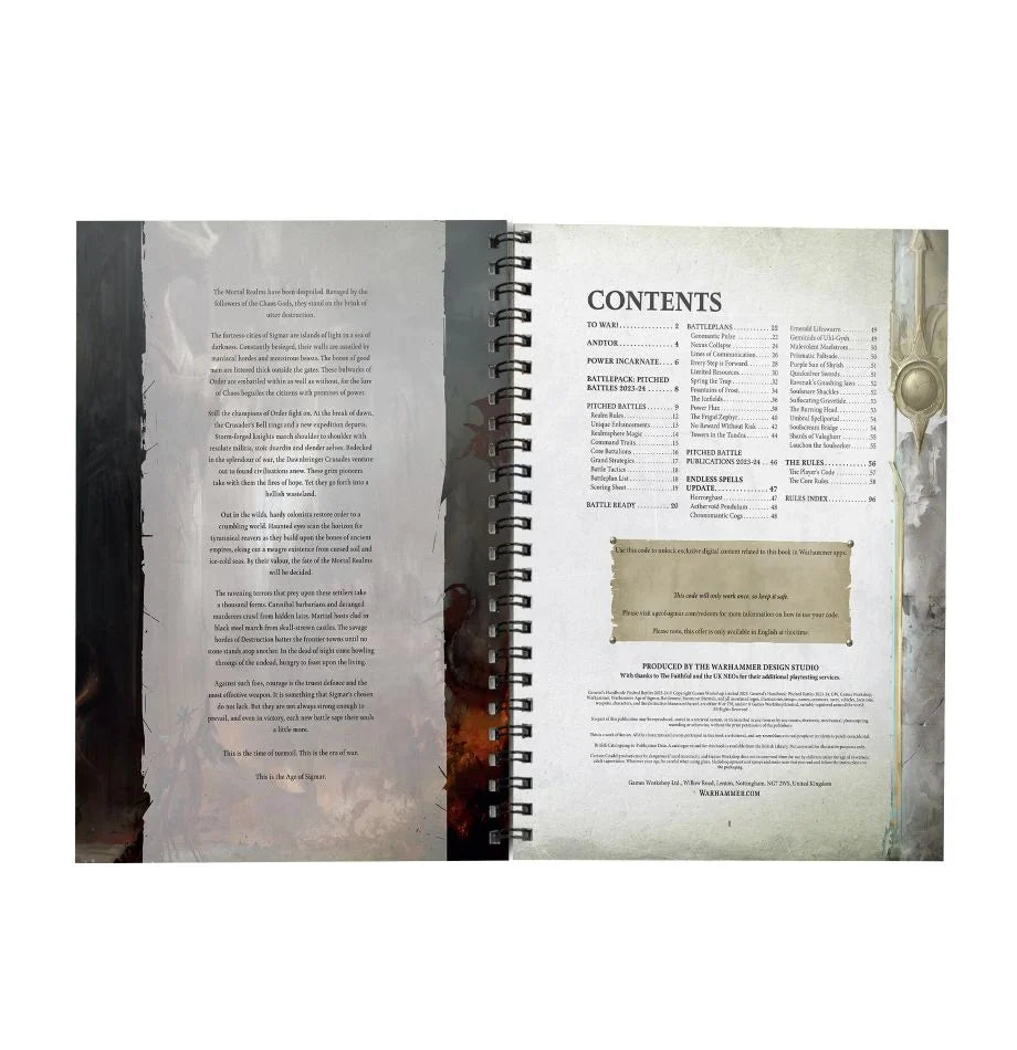 Warhammer: Age of Sigmar - General's Handbook: Pitched Battles (Online Order Only)