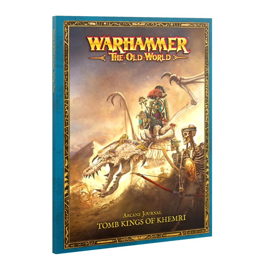 Warhammer: the Old World Arcane Journal - Tomb Kings of Khemri (ONLINE ORDER ONLY)