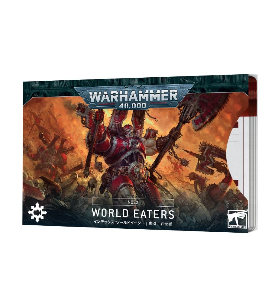 Warhammer 40k Index: World Eaters (ONLINE ORDER ONLY)