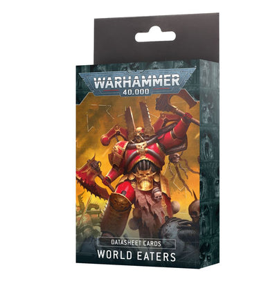 Warhammer 40K: World Eaters - Datasheet Cards (ONLINE ORDER ONLY)