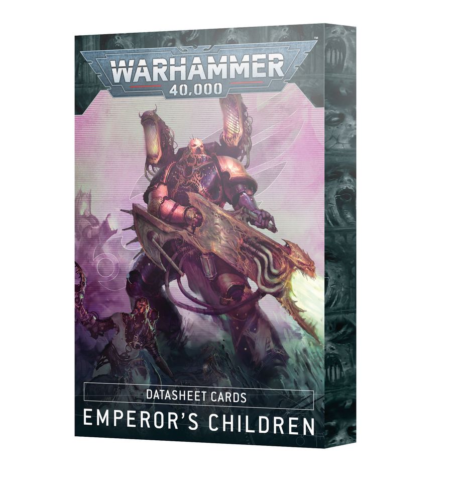 Warhammer 40K: Emperor's Children - Datasheet Cards (ONLINE ORDER ONLY)