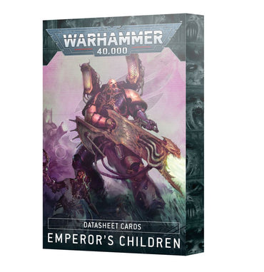 Warhammer 40K: Emperor's Children - Datasheet Cards (ONLINE ORDER ONLY)