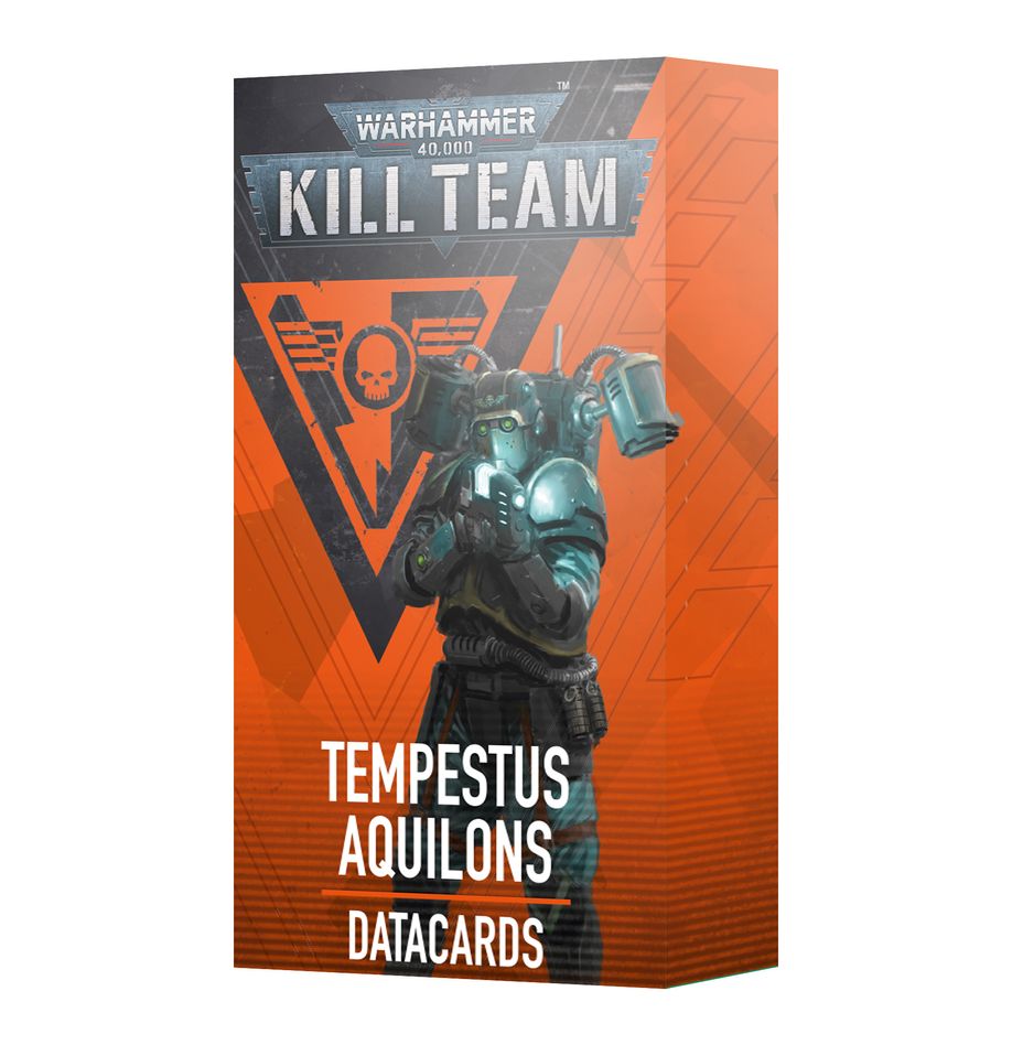 Kill Team: Tempestus Aquilons Datacards (ONLINE ORDER ONLY)