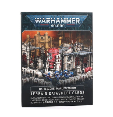 Warhammer 40K: Battlezone - Manufactorum Munitorum Datasheet Cards (ONLINE ORDER ONLY)