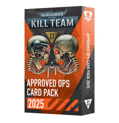 Kill Team: Approved Ops - Tac Ops and MIssion Card Pack(2025) (ONLINE ORDER ONLY)