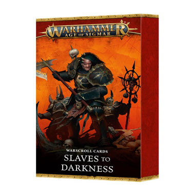Warhammer: Slaves to Darkness – Warscroll Cards (ONLINE ORDER ONLY)
