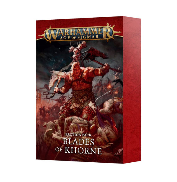 Warhammer: Age of Sigmar - Blades of Khorne - Faction Pack (ONLINE ORDER ONLY)