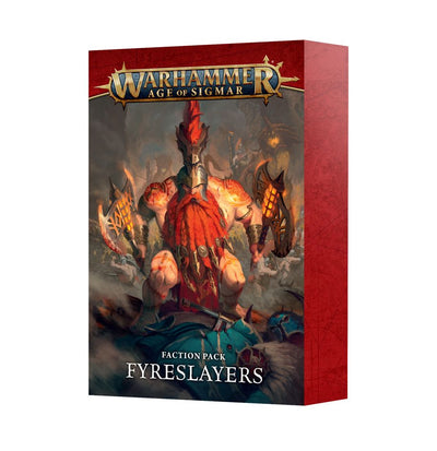 Warhammer: Age of Sigmar - Fyreslayers - Faction Pack (ONLINE ORDER ONLY)