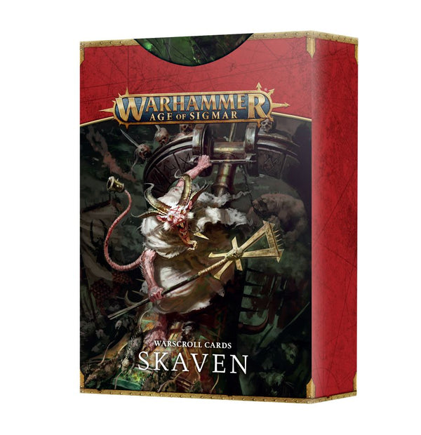 Warhammer: Age of Sigmar - Skaven - Warscroll Cards (3rd Edition) (ONLINE ORDER ONLY)