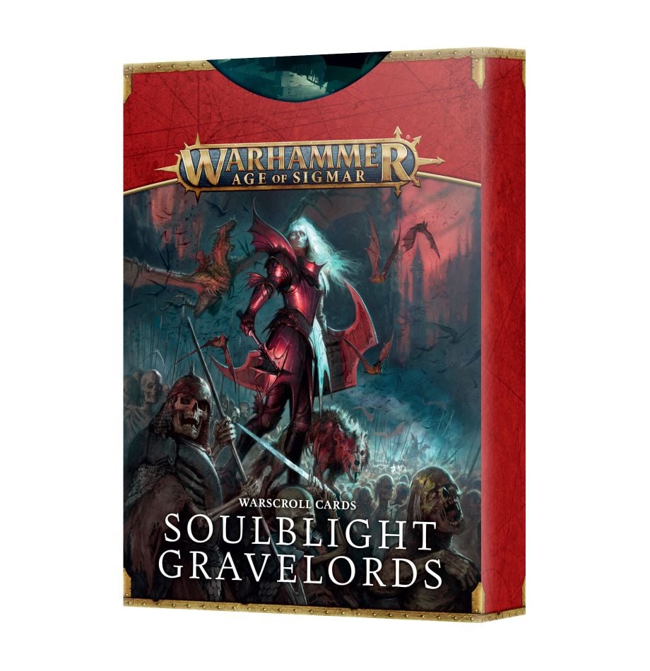 Warhammer: Soulblight Gravelords - Warscroll Cards (3rd Edition) (ONLINE ORDER ONLY)