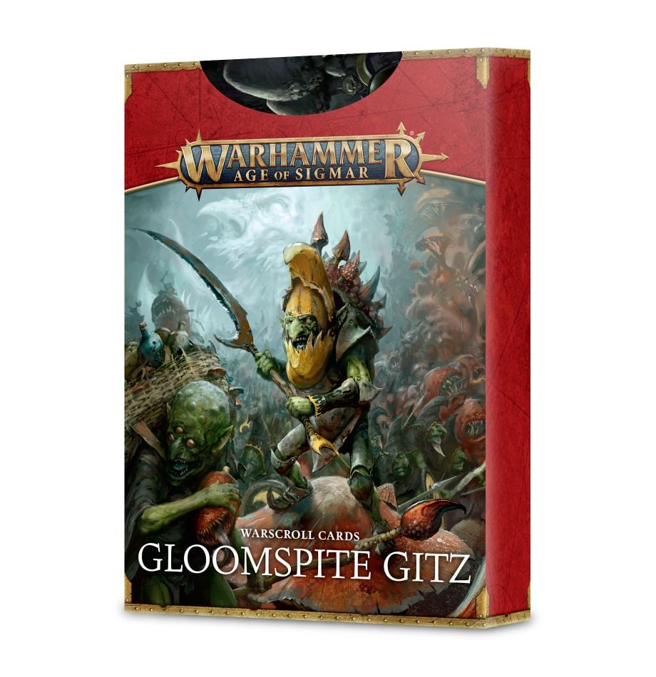 Warhammer: Gloomspite Gitz - Warscroll Cards (3rd Edition) (ONLINE ORDER ONLY)
