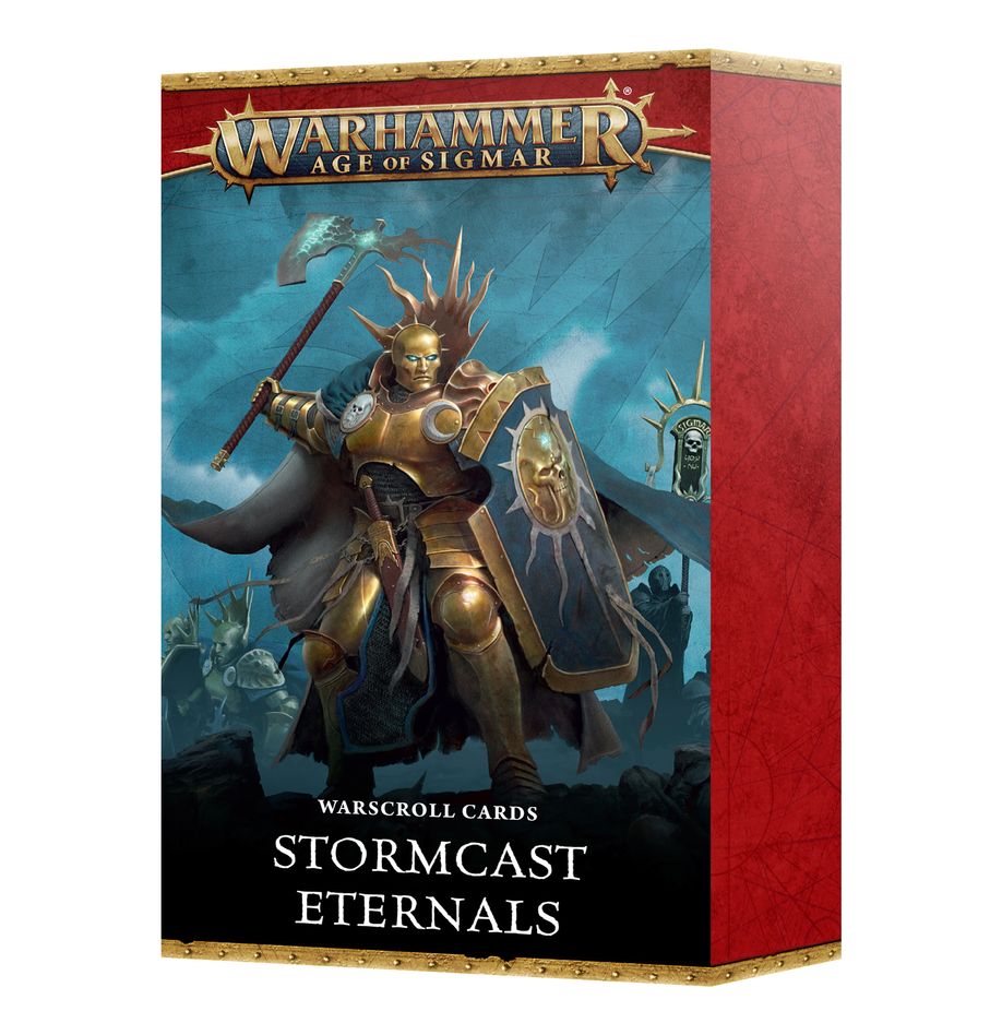 Warhammer: Age of Sigmar - Stormcast Eternals - Warscroll Cards (ONLINE ORDER ONLY)