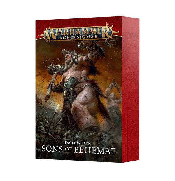 Warhammer: Age of Sigmar - Sons of Behemat - Faction Pack (ONLINE ORDER ONLY)