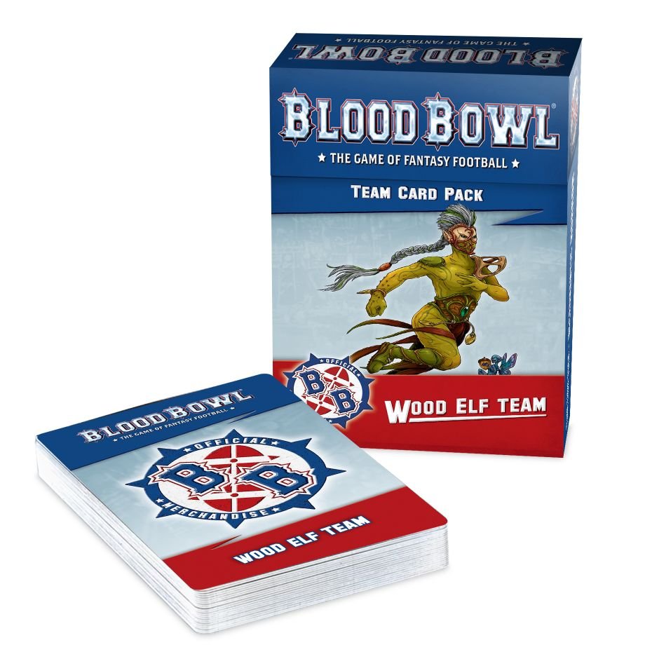 Blood Bowl: Wood Elf Team Card Pack (ONLINE ORDER ONLY)