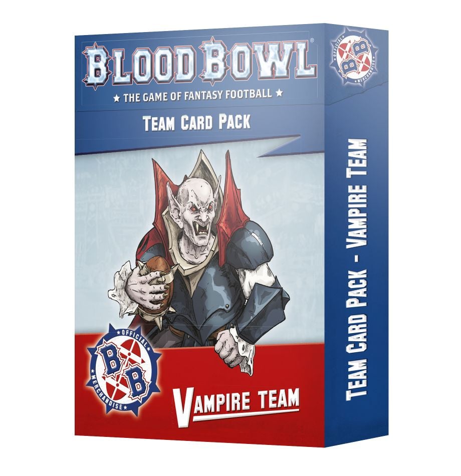 Blood Bowl: Vampire Team Cards (ONLINE ORDER ONLY)