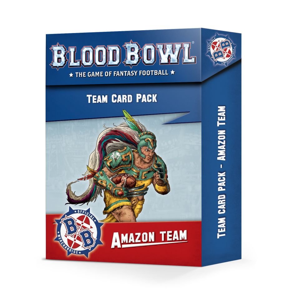 Blood Bowl: Amazon Blood Bowl Team - Card Pack (ONLINE ORDER ONLY)