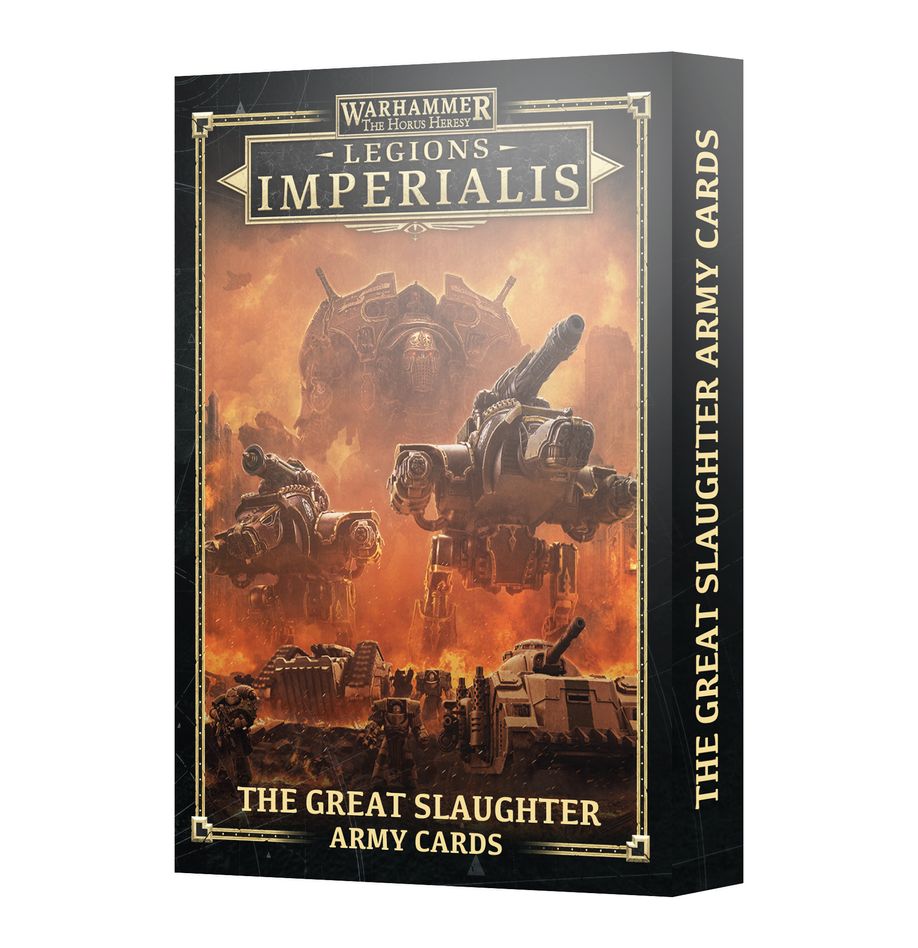 Warhammer Legions Imperialis: The Great Slaughter Army Cards (ONLINE ORDER ONLY)