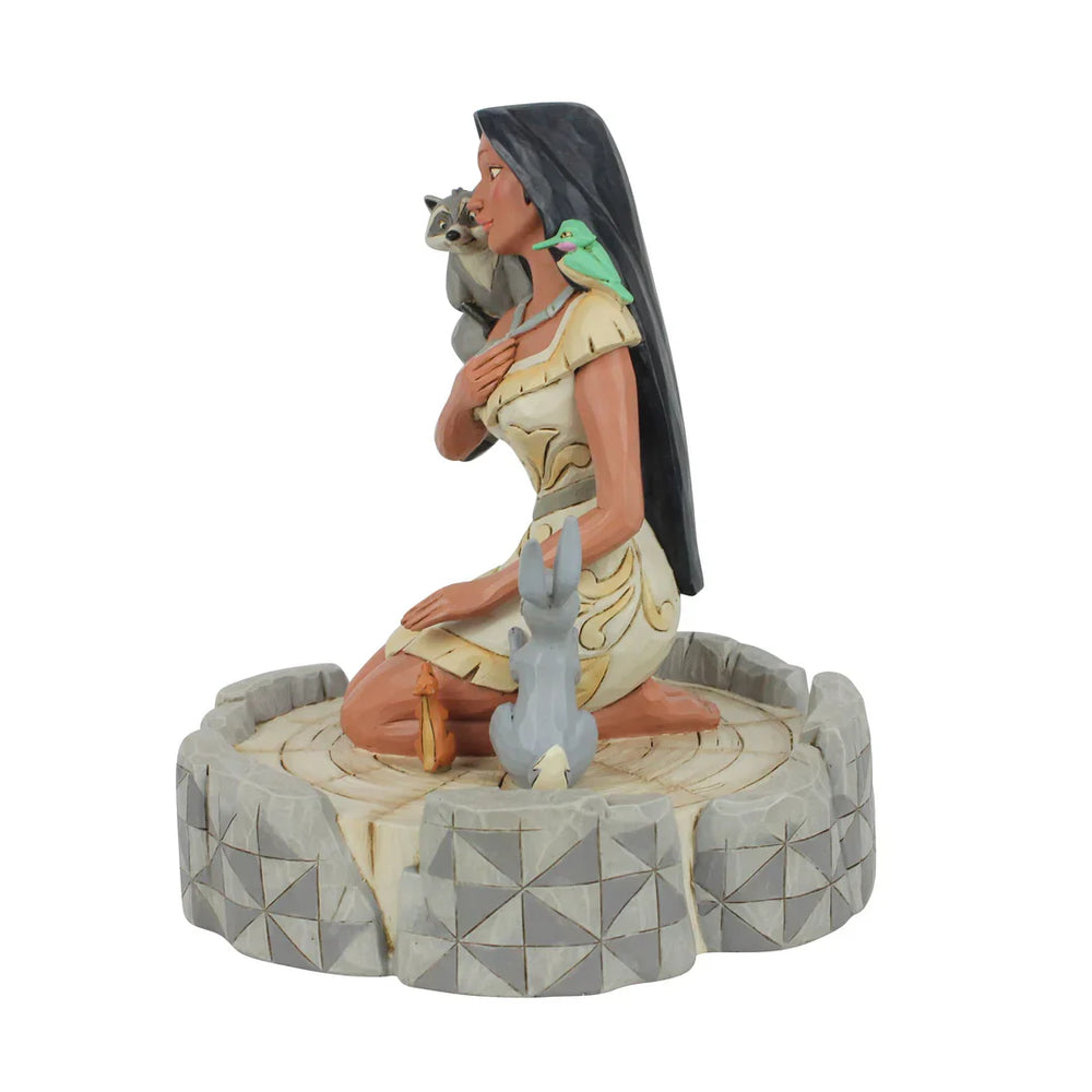 Disney Traditions Pocahontas "Brave Beauty" Statue by Jim Shore (Online Order Only)