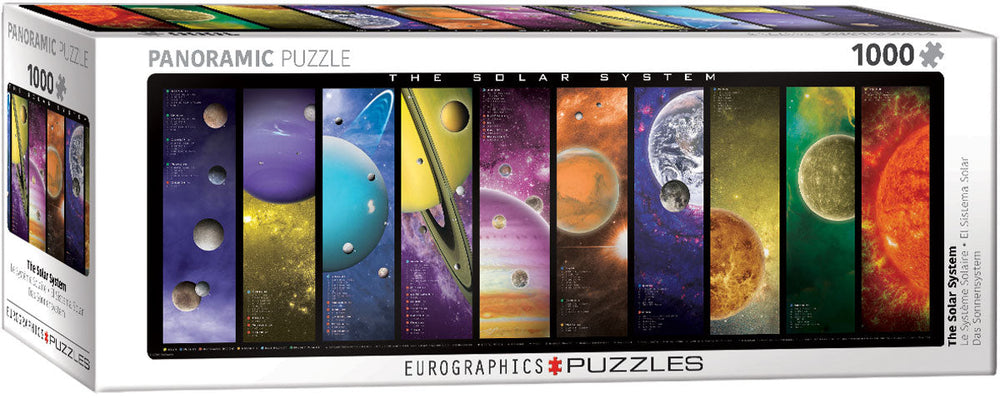 Puzzle: Panoramic Puzzles - The Solar System (ONLINE ORDER ONLY)