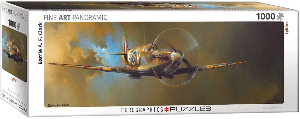 Puzzle: Panoramic Puzzles - Spitfire by Barrie AF Clark (ONLINE ORDER ONLY)