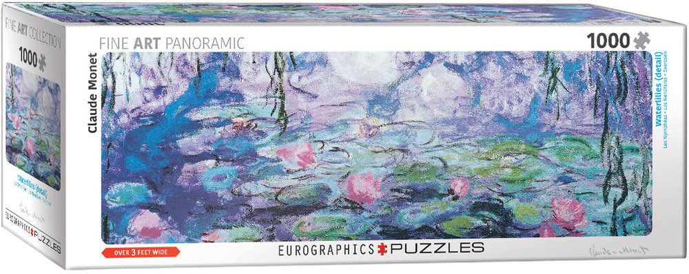 Puzzle: Panoramic Puzzles - Waterlilies (ONLINE ORDER ONLY)