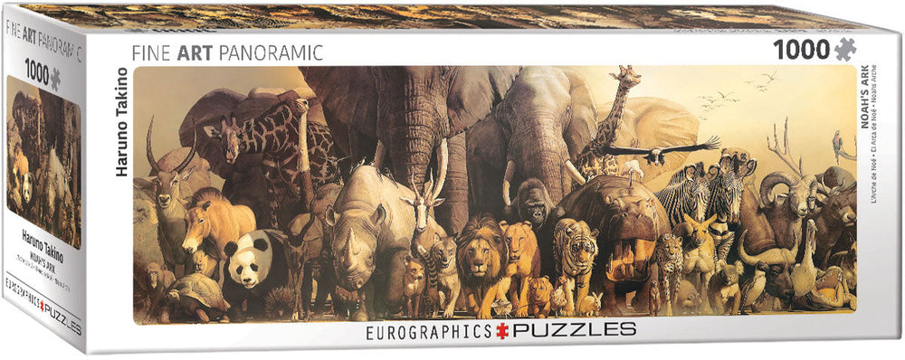 Puzzle: Panoramic Puzzles - Noah's Ark by Haruo Takino (ONLINE ORDER ONLY)