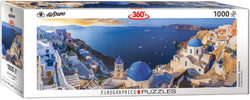 Puzzle: Panoramic Puzzles - Santorini, Greece (ONLINE ORDER ONLY)