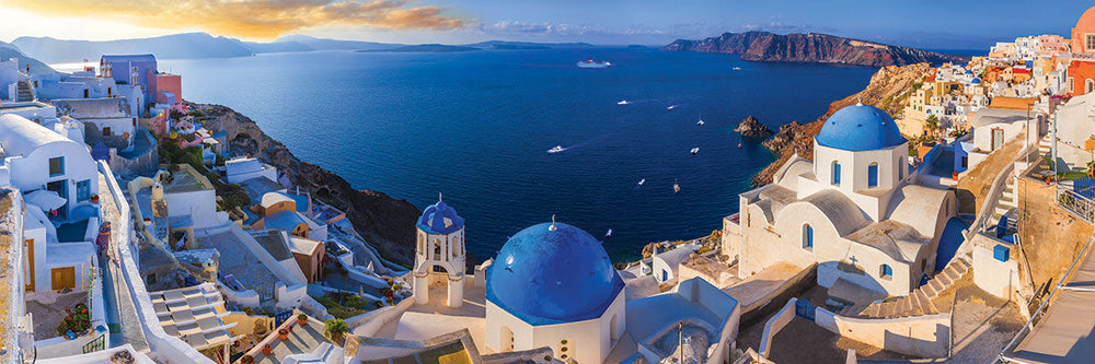 Puzzle: Panoramic Puzzles - Santorini, Greece (ONLINE ORDER ONLY)