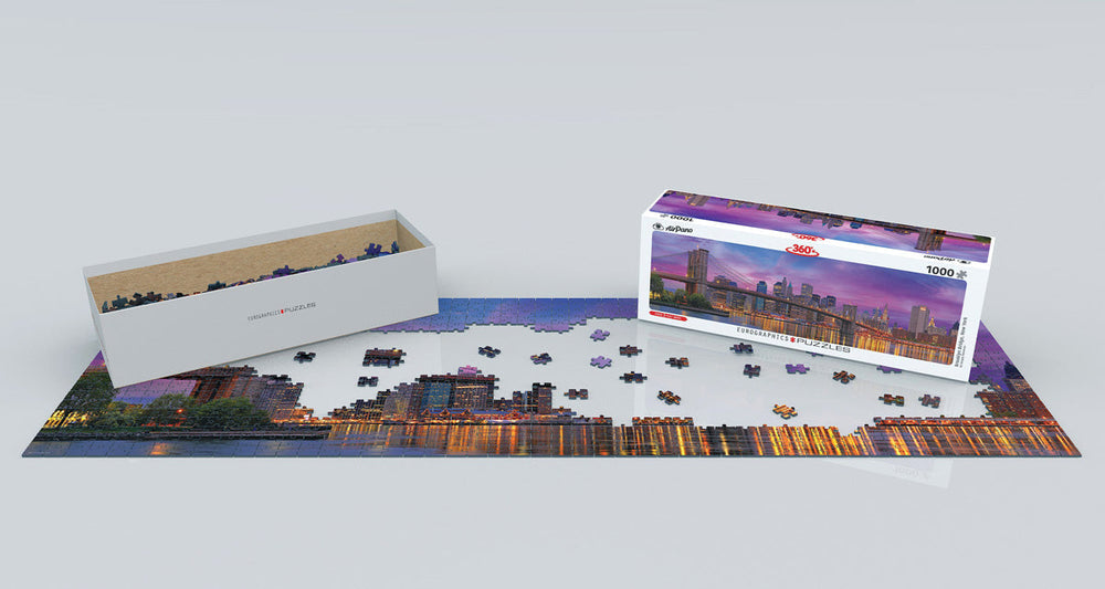 Puzzle: Panoramic Puzzles - Brooklyn Bridge New York (ONLINE ORDER ONLY)