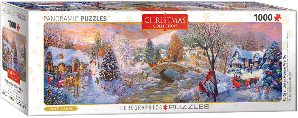 Puzzle: Panoramic Puzzles - To Grandma’s House We Go (ONLINE ORDER ONLY)