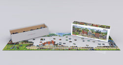Puzzle: Panoramic Puzzles - Train Station by Bob Fair (ONLINE ORDER ONLY)