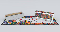 Puzzle: Fine Art Panoramic - Color Study of Squares (Expanded from original) by Wassily Kandinsky (ONLINE ORDER ONLY)