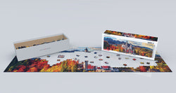 Puzzle: Photography Panoramic - Neuschwanstein Castle in Autumn (ONLINE ORDER ONLY)