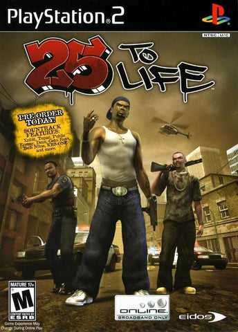 25 to Life (Playstation 2) (Online Only)