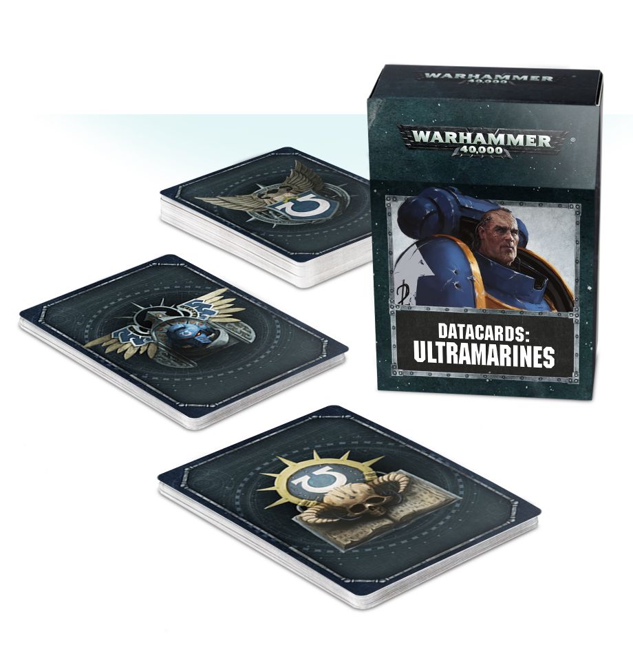 Warhammer 40K: Ultramarines - Datacards (ONLINE ORDER ONLY)