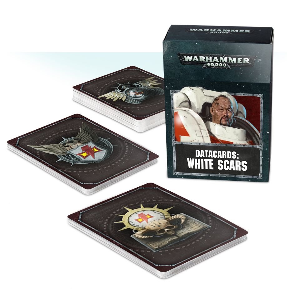 Warhammer 40K: White Scars - Datacards (ONLINE ORDER ONLY)
