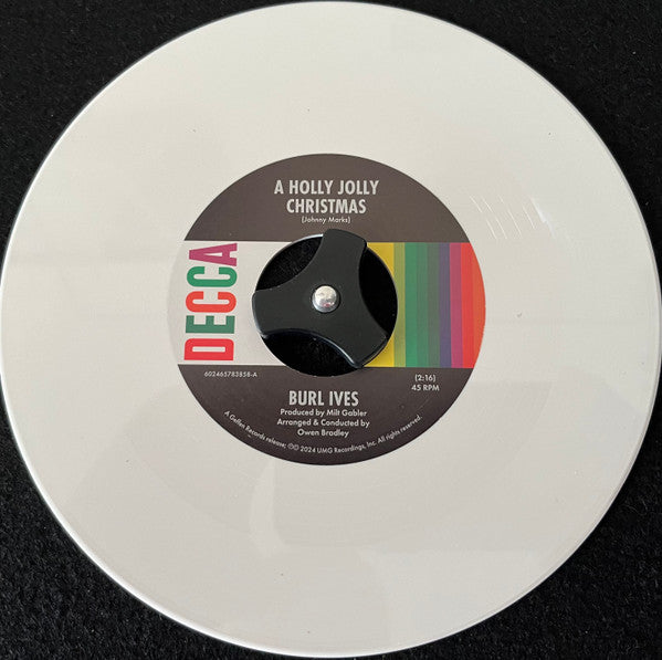 A Holly Jolly Christmas (Snow White Colored Vinyl) (7" Single) [Vinyl] (ONLINE ORDER ONLY)