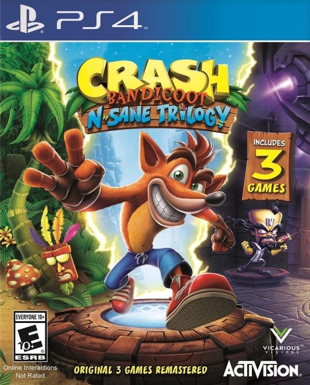 Crash Bandicoot N-Sane Trilogy (Playstation 4) (Online Order Only)