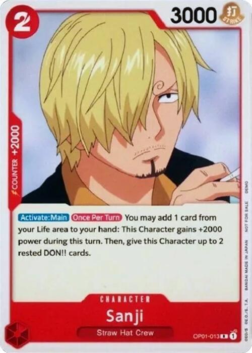 Sanji [One Piece Demo Deck Cards] (ONLINE ORDER ONLY)