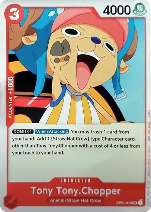 Tony Tony.Chopper [One Piece Demo Deck Cards] (ONLINE ORDER ONLY)