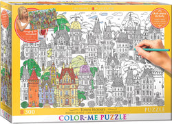 Puzzle: Color-Me Collection - Town Houses (ONLINE ORDER ONLY)