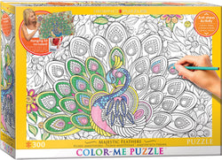 Puzzle: Color-Me Collection - Majestic Feathers (ONLINE ORDER ONLY)