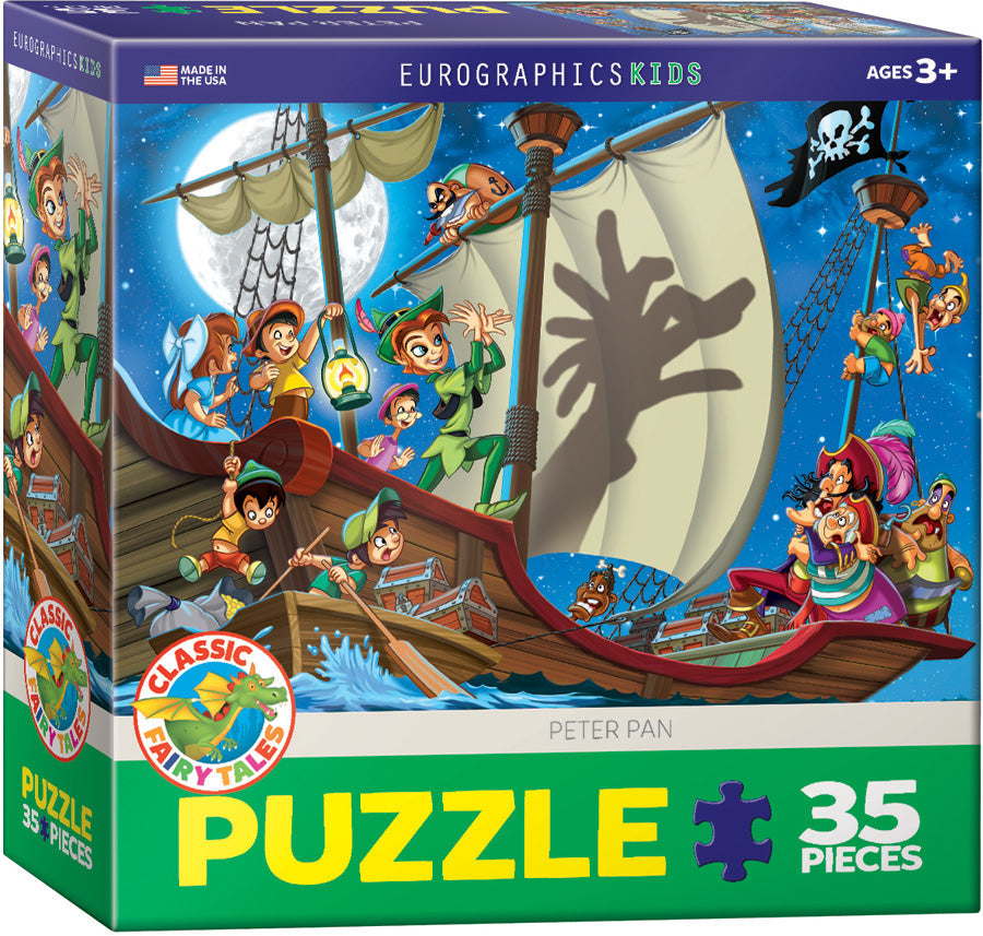 Puzzle: Classic Fairy Tales - Peter Pan (ONLINE ORDER ONLY)