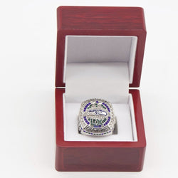 New 2025 Seahawks Championship Ring – Super Bowl 60 Fan Replica Ring