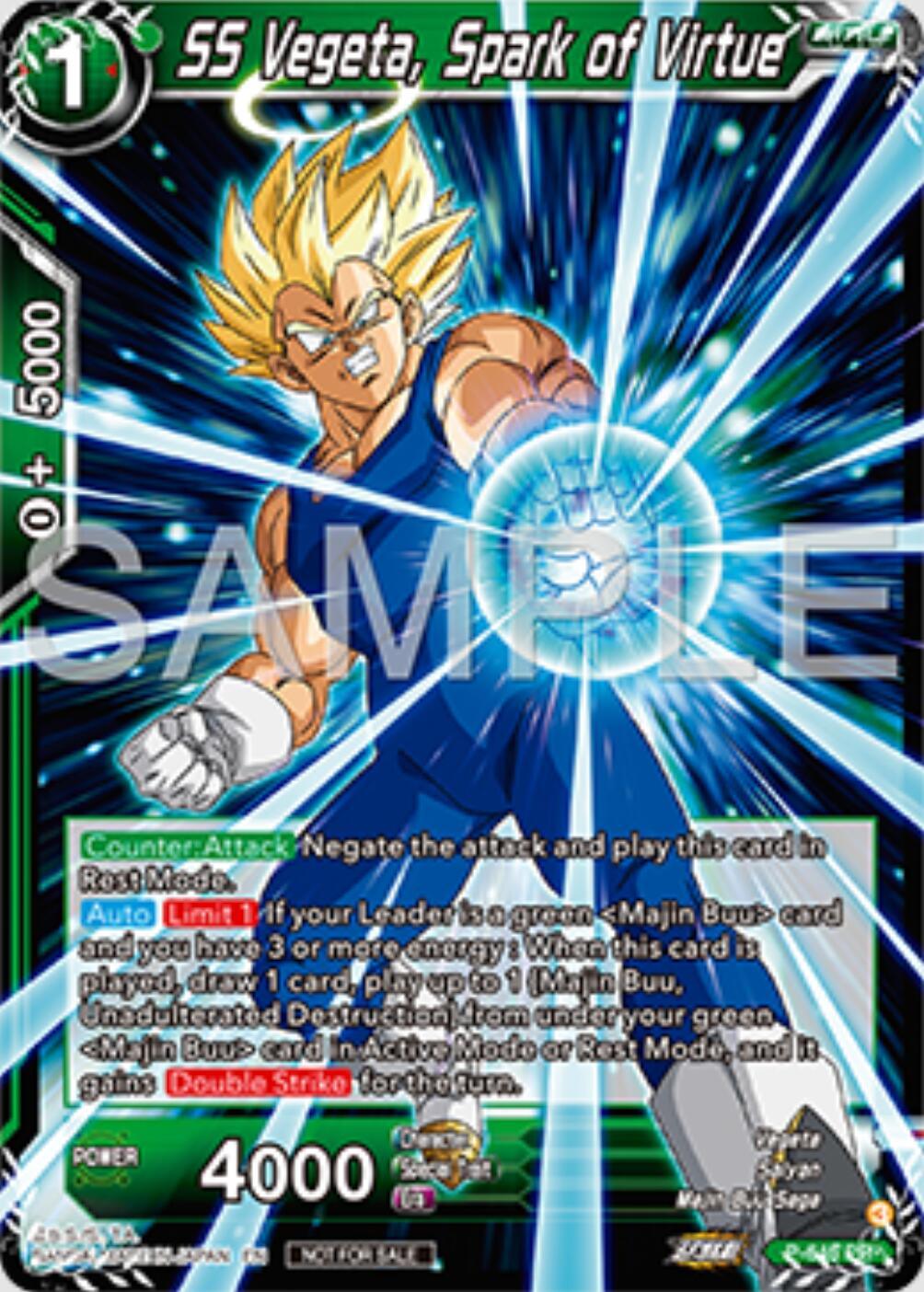SS Vegeta, Spark of Virtue (P-645) [Tournament Promotion Cards] (ONLINE ORDER ONLY)