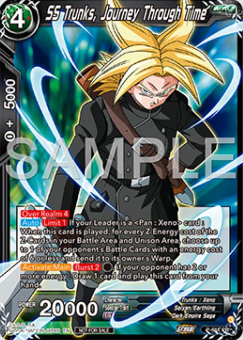 SS Trunks, Journey Through Time (P-651) [Tournament Promotion Cards] (ONLINE ORDER ONLY)
