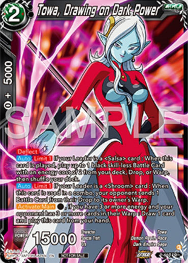 Towa, Drawing on Dark Power (P-653) [Tournament Promotion Cards] (ONLINE ORDER ONLY)
