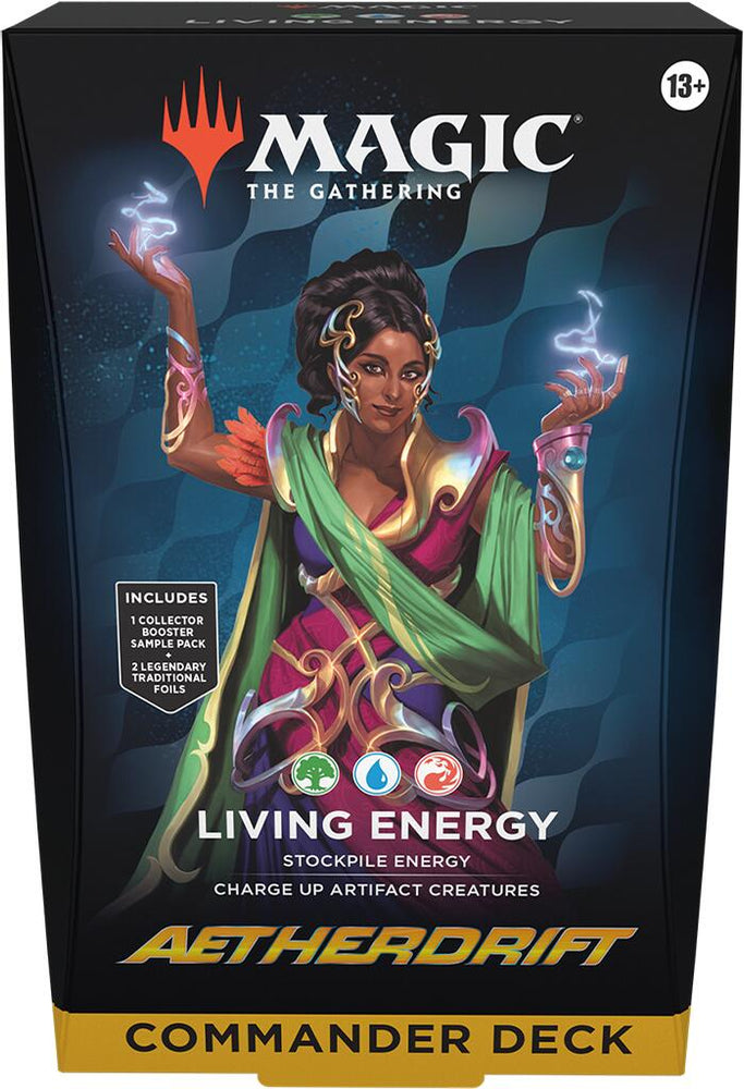 Aetherdrift Commander Deck - Living Energy [DRC] (ONLINE ORDER ONLY)