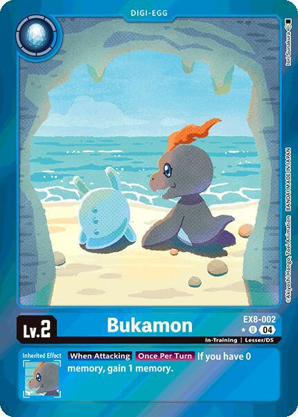 Bukamon [EX8-002] (Limited Foil) [Chain of Liberation] (ONLINE ORDER ONLY)